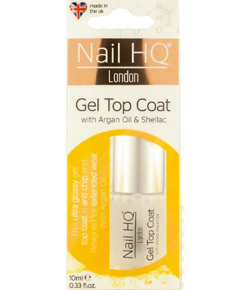 NAIL HQ GEL TOP COAT 10 ml Nails Asetena Pa 