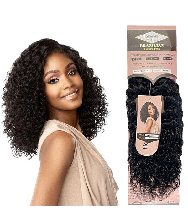 BRAZILIAN LUXURY WATER WAVE WEAVE 18 Color Natural Human Hair Bundles Asetena Pa 