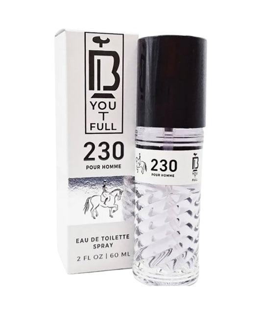 HAZ BEAUTY POUR HOMME 230 EAU DE TOILETTE SPRAY 60 ml Perfumes for Value Asetena Pa 