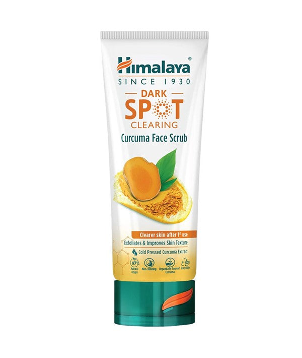 HIMALAYA DARK SPOT CLEARING CURCUMA FACE SCRUB 75 ml Skin Wash Asetena Pa 