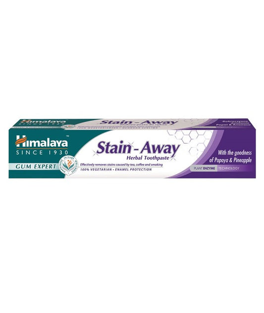 HIMALAYA HERBAL GUM EXPERT STAIN AWAY TOOTHPASTE 75ml Dental Care Asetena Pa 