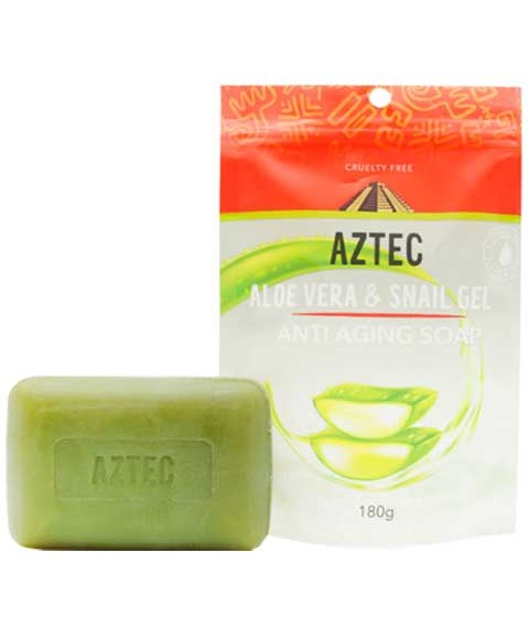 ALOE VERA AND SNAIL GEL ANTI AGING SOAP 180 g Body Care Asetena Pa 