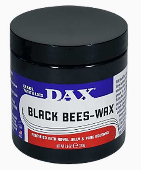 DAX BLACK BEES WAX FORTIFIED WITH ROYAL JELLY 213 g Hair Styling Asetena Pa 