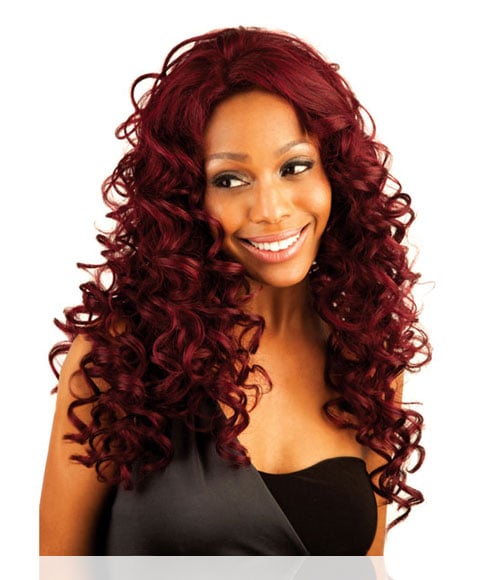 RED CARPET PREMIERE LACE FRONT WIG SYN SUPER KIM  Color XF 6326 Lace Wigs Asetena Pa 