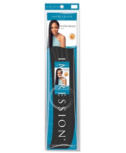 IMPRESSION SYN SUPER BRAID  Color OTBURG Hair for Braid Extensions Asetena Pa 