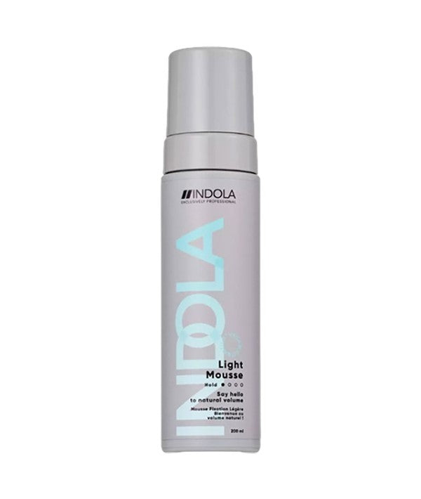 INDOLA VEGAN LIGHT MOUSSE 200 ml Hair Styling Asetena Pa 
