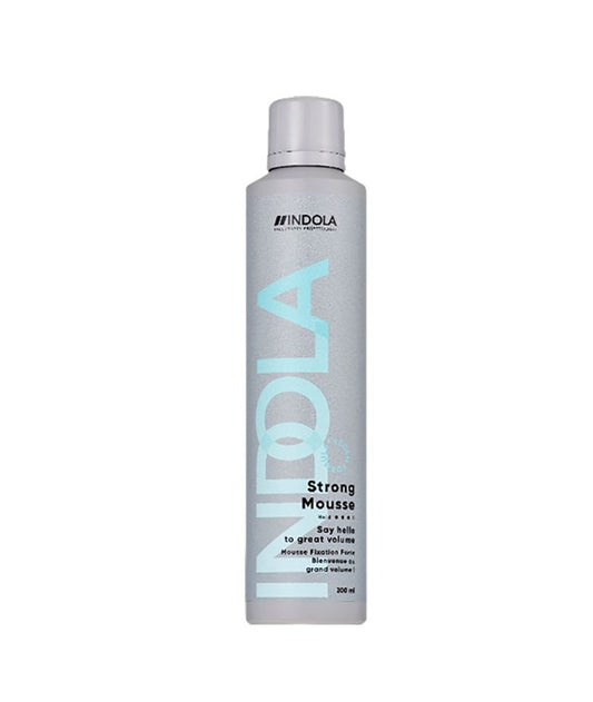 INDOLA VEGAN STRONG MOUSSE FIXATION FORTE 200 ml Hair Styling Asetena Pa 