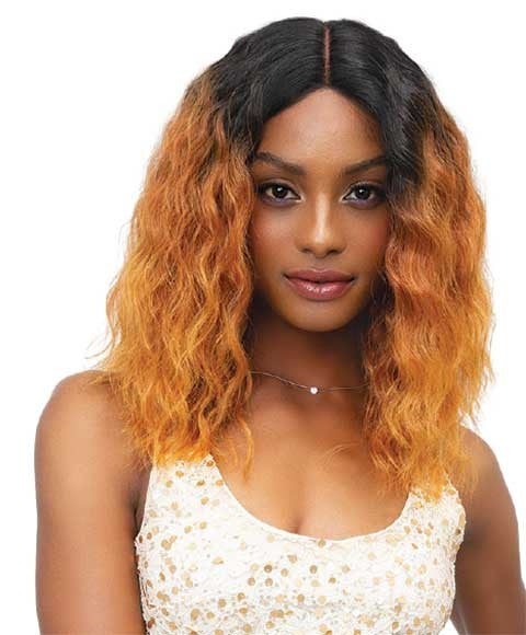 EXTENDED DEEP PART SYN CAMPBELL LACE WIG  Color 613 Lace Wigs Asetena Pa 