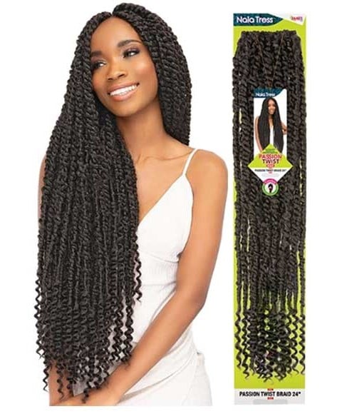 NALA TRESS SYN PASSION TWIST BRAID 18 Color Plum Hair for Braid Extensions Asetena Pa 