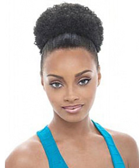 NOIR EVERY TIME SYN AFRO MINI STRING PONY  Color OET1B/27 PonyTail Asetena Pa 