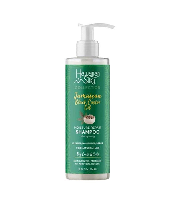 HAWAIIAN SILKY JAMAICAN BLACK CASTOR MOISTURE REPAIR SHAMPOO 354 ml Shampoo Asetena Pa 