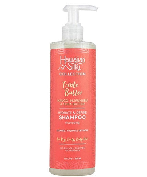 TRIPLE BUTTER HYDRATE AND DEFINE SHAMPOO 354ml Shampoo Asetena Pa 