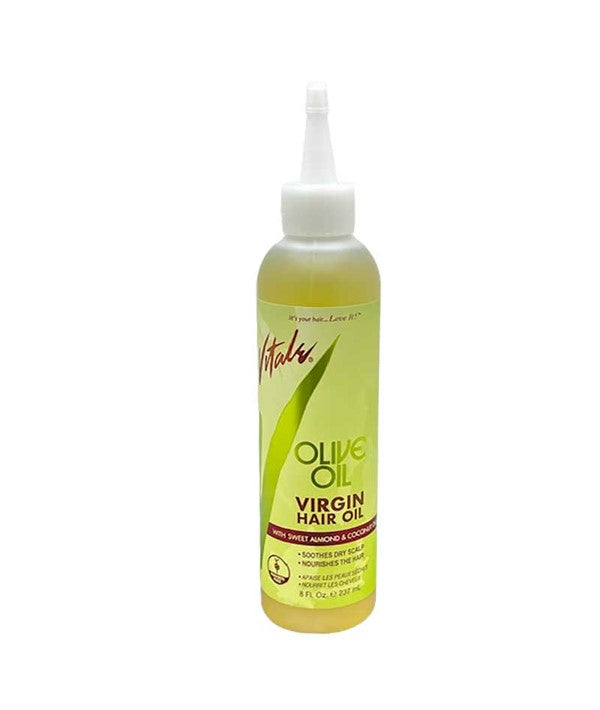 VITALE OLIVE OIL VIRGIN HAIR OIL 237 ml Sprays, Serums and Oils Asetena Pa 