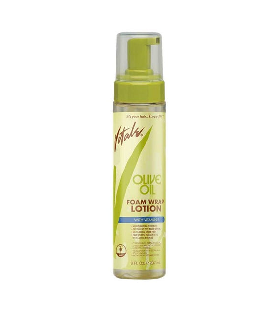 VITALE OLIVE OIL ANTI BREAKAGE FOAM WRAP LOTION 237 ml Hair Styling Asetena Pa 