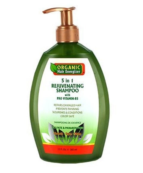 ORGANIC HAIR ENERGIZER 5 IN 1 REJUVENATING SHAMPOO 385 ml Shampoo Asetena Pa 