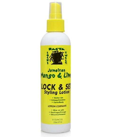 JAMAICAN MANGO AND LIME LOCK N SET STYLING LOTION 236.57 ml Sprays, Serums and Oils Asetena Pa 