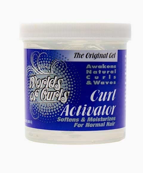 WORLDS OF CURLS CURL ACTIVATOR GEL REGULAR 907 g Hair Styling Asetena Pa 