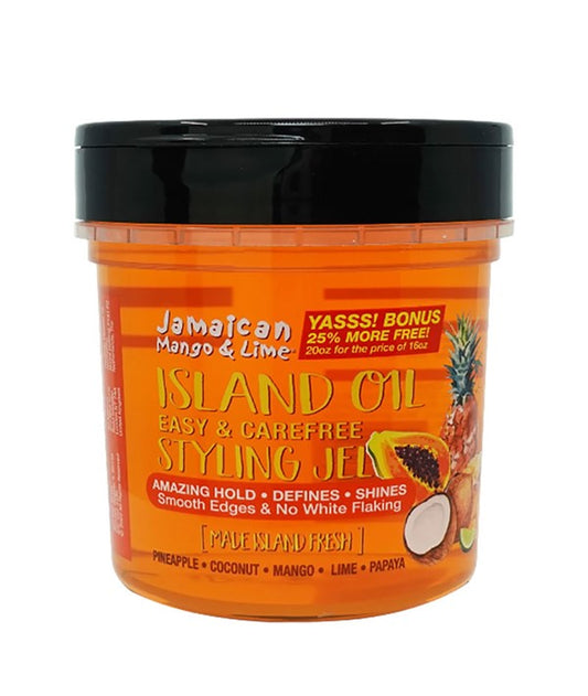 JAMAICAN MANGO AND LIME ISLAND OIL STYLING GEL 567 g Hair Styling Asetena Pa 
