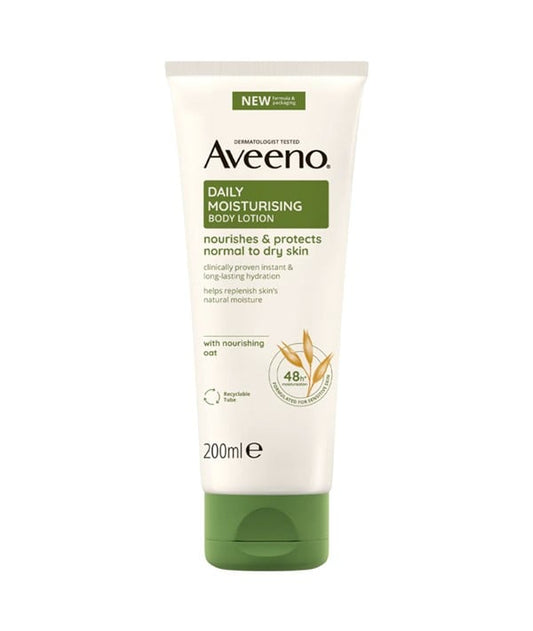 AVEENO DAILY MOISTURISING BODY LOTION 200 ml (Tube) Skin Moisturizing Asetena Pa 