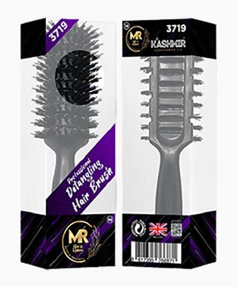 KASHMIR PROFESSIONAL DETANGLING HAIR BRUSH 3719  Color Black Hair Brushes and Combs Asetena Pa 