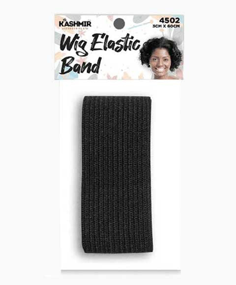 KASHMIR WIG ELASTIC BAND 9222 3cm x 60cm Color Black Extensions Accessories Asetena Pa 