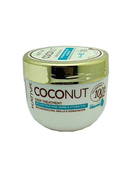 COCONUT ORGANIC OIL DEEP TREATMENT 250 ml Treatments Asetena Pa 