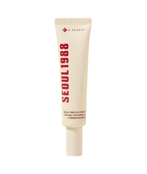SEOUL 1988 EYE CREAM RETINAL LIPOSOME 4 PERCENT PLUS FERMENTED BEAN 30 ML Korean Skincare Asetena Pa 