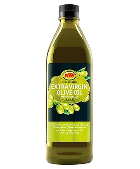 KTC PURE PRESSED EXTRA VIRGIN OLIVE OIL 1000 ml Skin Moisturizing Asetena Pa 
