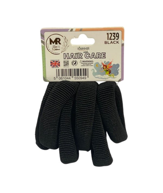 MR JERSEY SOFT ELASTICS 1239 BLACK Kids Hair Accessories Asetena Pa 