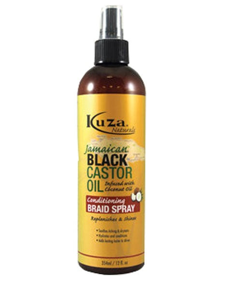 JAMAICAN BLACK CASTOR OIL CONDITIONING BRAID SPRAY 354 ml Sprays, Serums and Oils Asetena Pa 