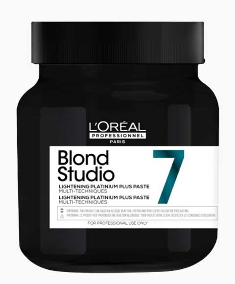 BLOND STUDIO 7 LIGHTENING PLATINUM PLUS PASTE 500 g Treatments Asetena Pa 