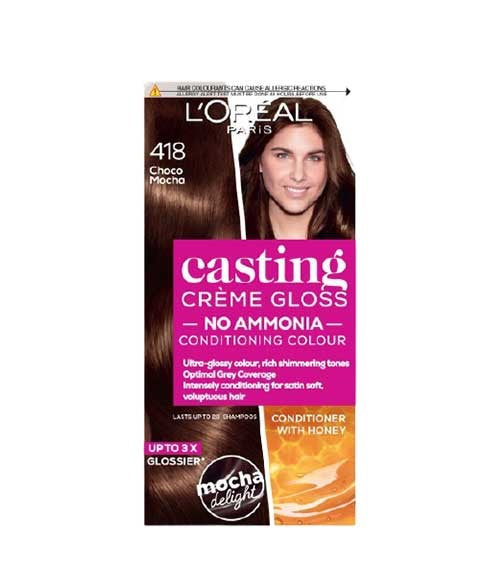 CASTING CREME GLOSS CONDITIONING COLOR 418 CHOCO MOCHA Hair Color Asetena Pa 