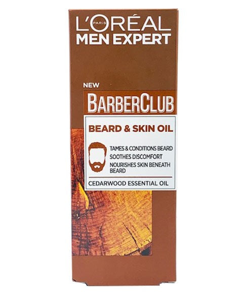 MEN EXPERT BARBERCLUB BEARD AND SKIN OIL 30 ML Men Hair Styling Asetena Pa 