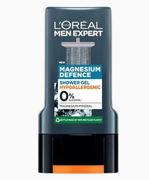 MEN EXPERT MAGNESIUM DEFENCE SHOWER GEL 300 ml Body Care Asetena Pa 