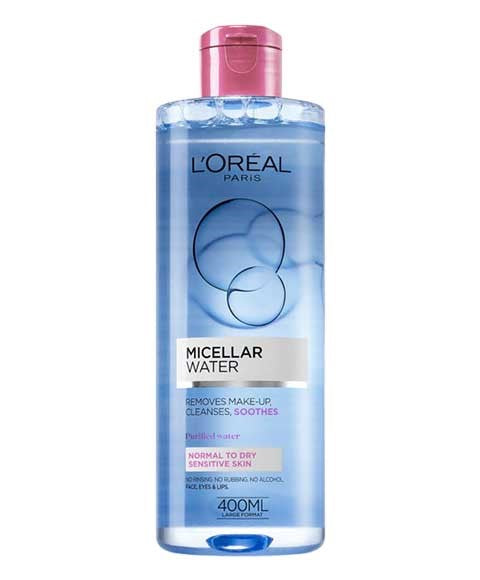 MICELLAR WATER NORMAL TO DRY SENSITIVE SKIN 400 ml Skin Wash Asetena Pa 