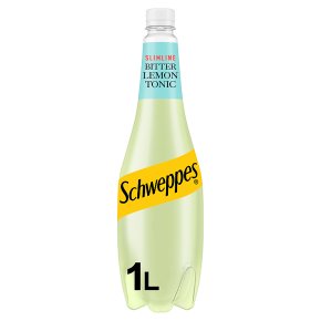 Schweppes Slimline Bitter Lemon 1L-Food