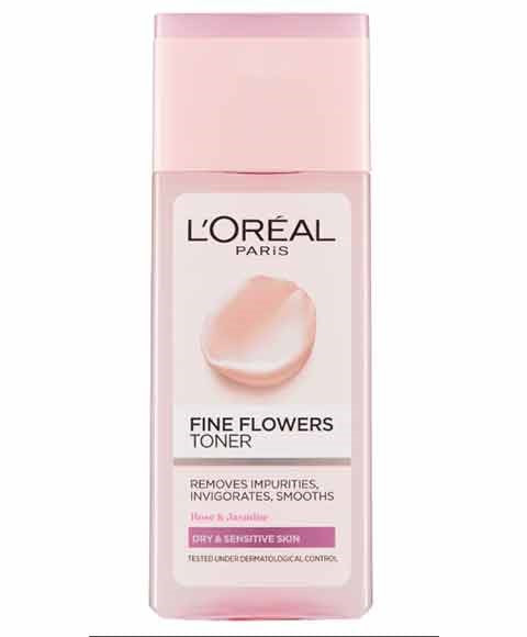 FINE FLOWERS TONER 400 ml Skin Wash Asetena Pa 