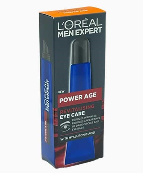 MEN EXPERT POWER AGE REVITALISING EYE CARE 15 ml Skin Treatments Asetena Pa 