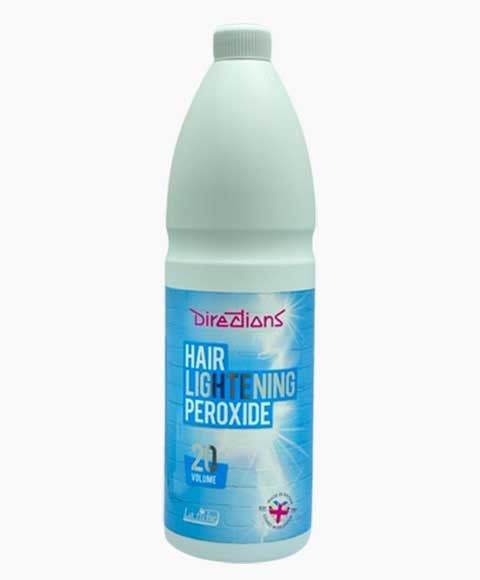 DIRECTIONS HAIR LIGHTENING PEROXIDE 1 L Color 20 Volume Hair Color Asetena Pa 