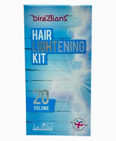 DIRECTIONS HAIR LIGHTENING KIT  Color 20 Volume Hair Color Asetena Pa 