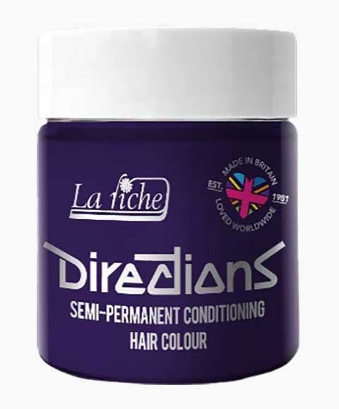 DIRECTIONS SEMI PERMANENT CONDITIONING HAIR COLOR DEEP PURPLE 100 ml Hair Color Asetena Pa 
