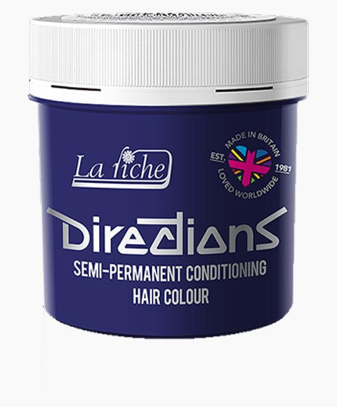 DIRECTIONS SEMI PERMANENT CONDITIONING HAIR COLOUR MIDNIGHT BLUE 88 ml Hair Color Asetena Pa 