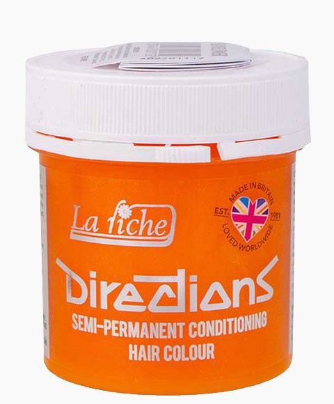 DIRECTIONS SEMI PERMANENT CONDITIONING HAIR COLOR SUNFLOWER 88 ml Hair Color Asetena Pa 