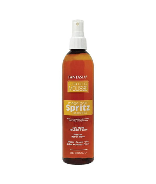 IC LIQUID MOUSSE MEGA HOLD SPRITZ HAIRSPRAY 295.7ml Hair Styling Asetena Pa 