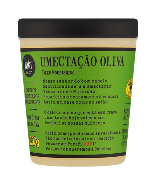UMECTACAO OLIVA DEEP NOURISHING HAIR MASK 200 g Treatments Asetena Pa 