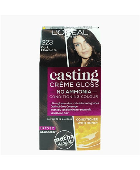 CASTING CREME GLOSS CONDITIONING COLOR 323 DARK CHOCOLATE Hair Color Asetena Pa 