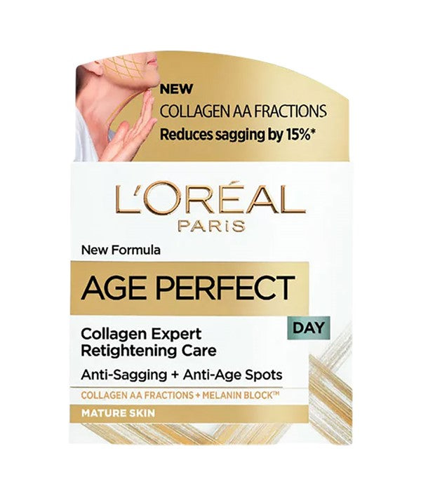 LOREAL AGE PERFECT COLLAGEN EXPERT RETIGHTENING ANTI AGEING DAY CREAM 50 ml Skin Treatments Asetena Pa 