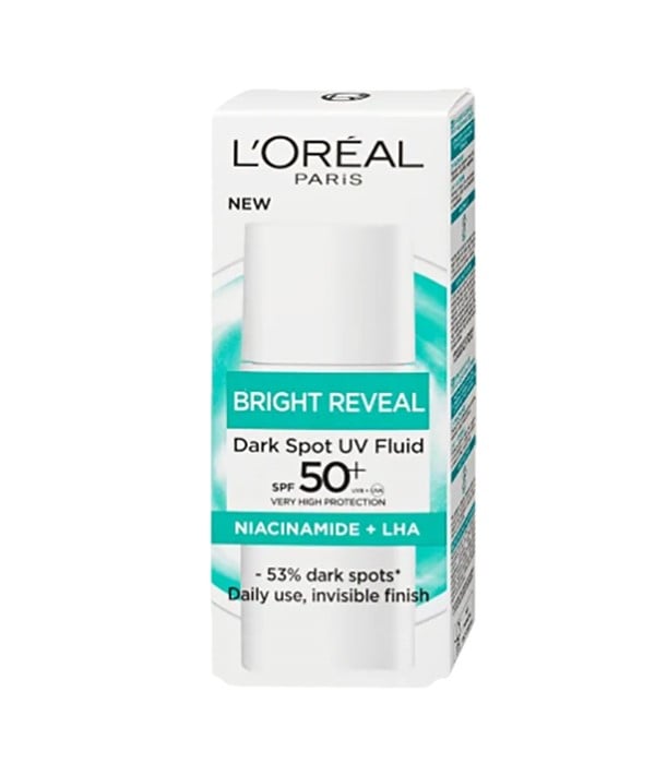BRIGHT REVEAL 50 PLUS DARK SPOT UV FLUID 50 ml Skin Treatments Asetena Pa 