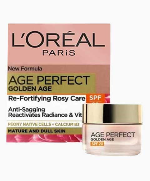 AGE PERFECT GOLDEN AGE RE FORTIFYING ROSE CARE SPF 20 50 ml Skin Moisturizing Asetena Pa 