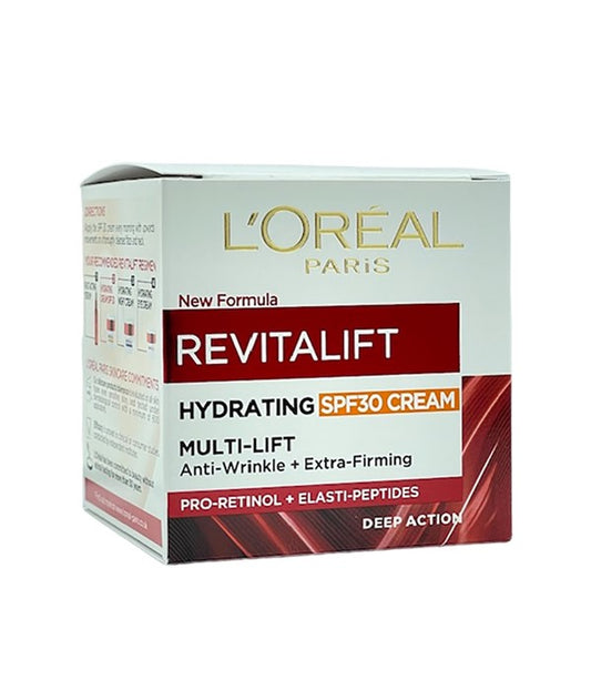 REVITALIFT HYDRATING DAY CREAM SPF30 50 ml Skin Moisturizing Asetena Pa 